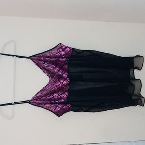 Cacique baby doll and matching thong